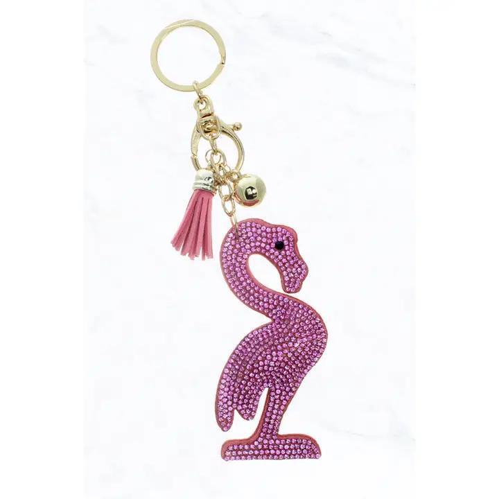 Suzie Q USA Rhinestone Puffy Keychains