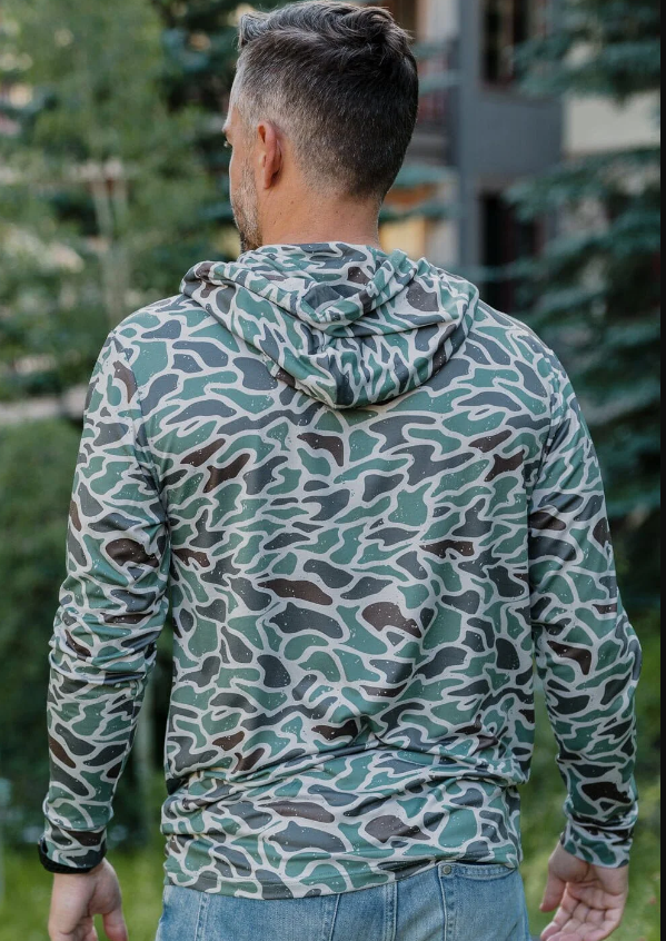 Performance Hoodie - Retro Duck Camo