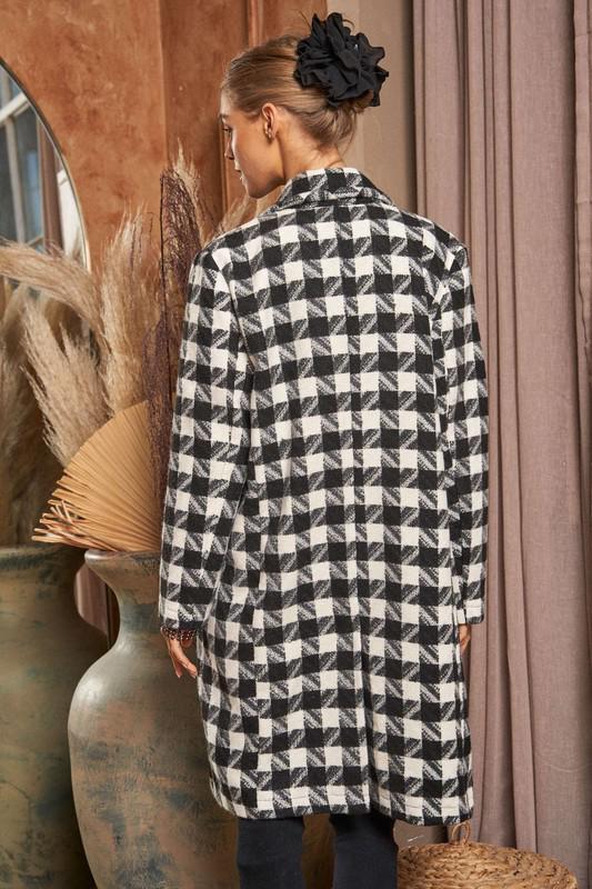 Double Button Long Coat