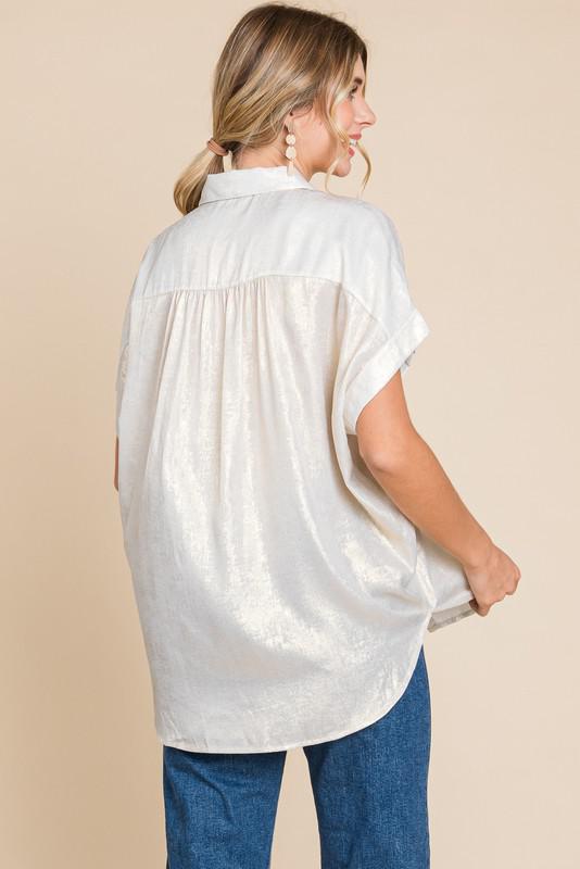 Pearl Button Top