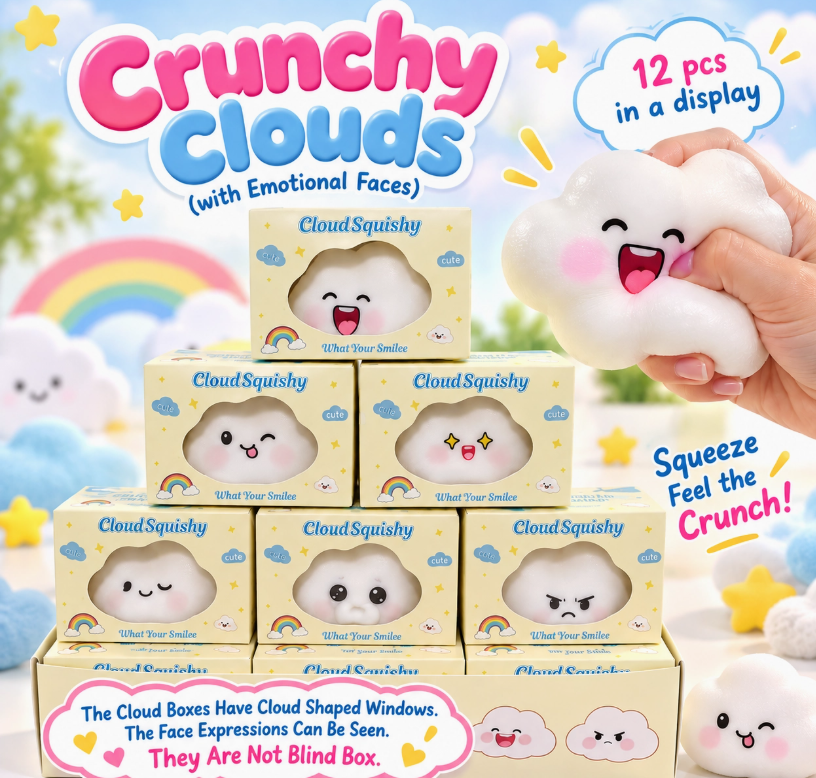 Crunchy Clouds Squishy
