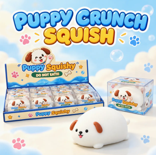 Crunchy Puppy Squishy