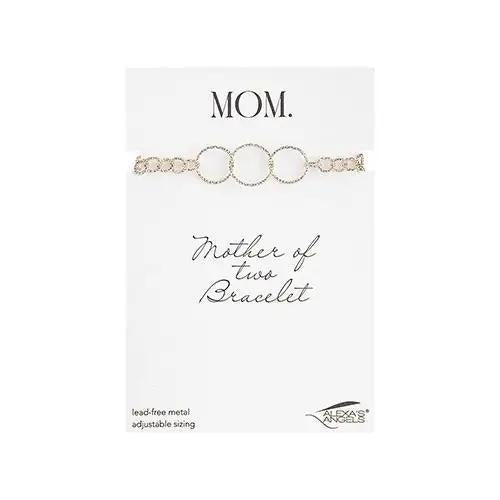 7"L Gold Mother of Bracelet