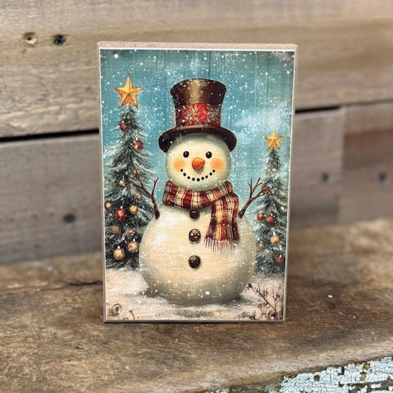 Christmas 4x6 Block Signs