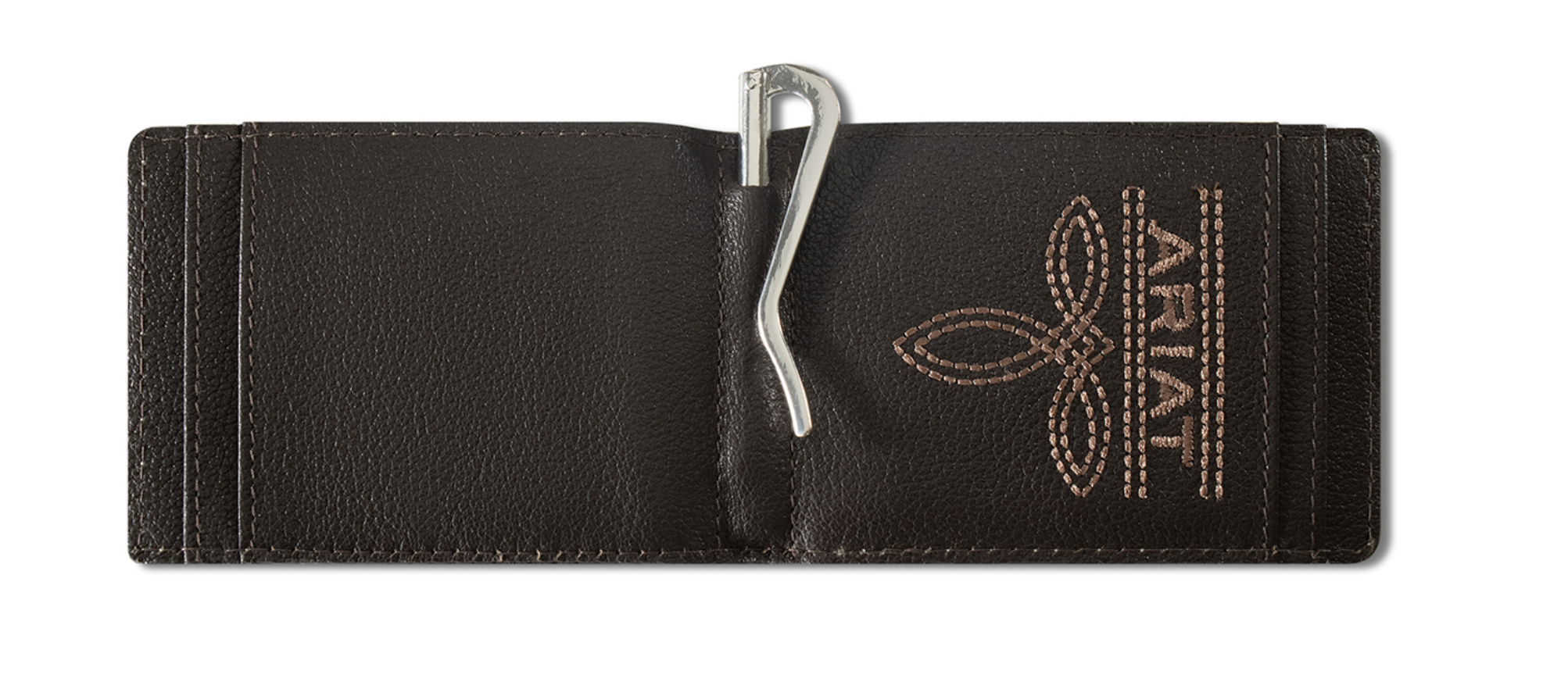 Ariat Money Clip Flag Patch Wallet
