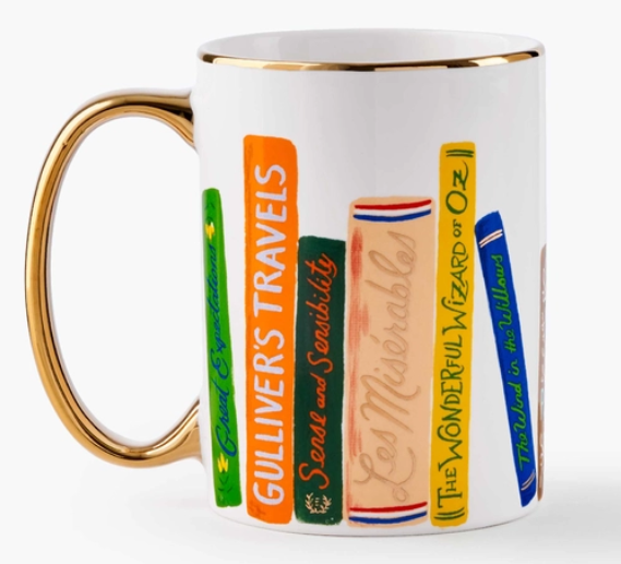 Book Club Porcelain Mug