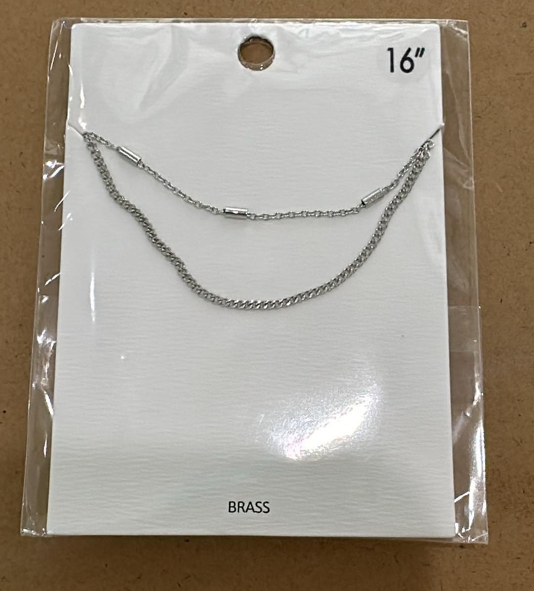 2 Row Layered Necklace