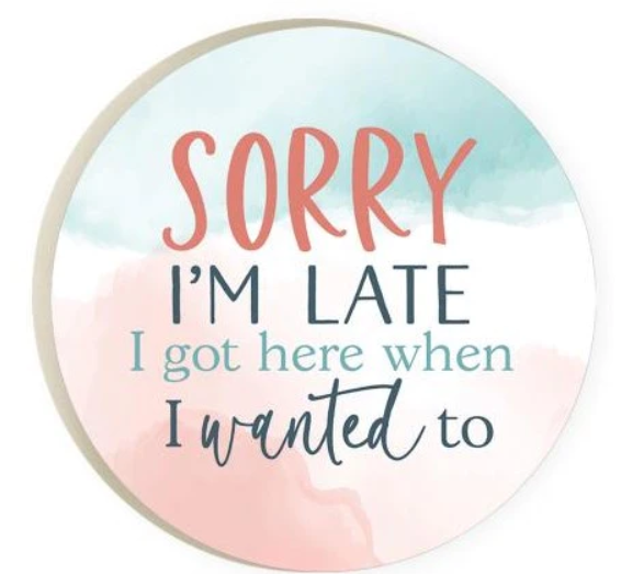 Sorry Car Coaster