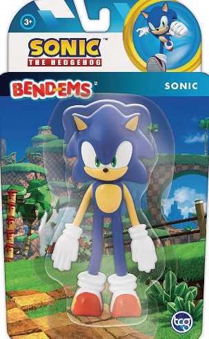 Sonic Toy Bend-Ems