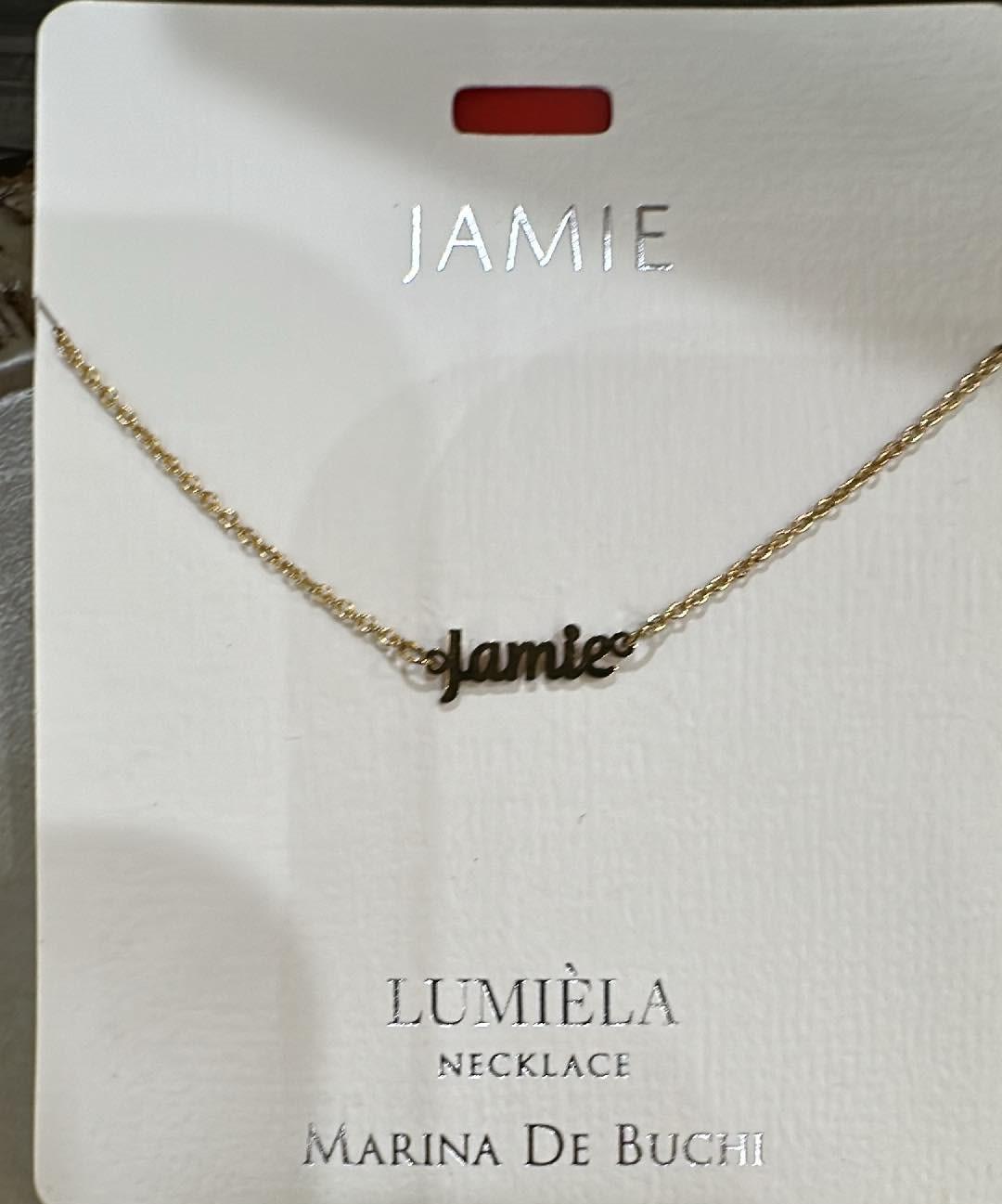Jamie Name Necklace