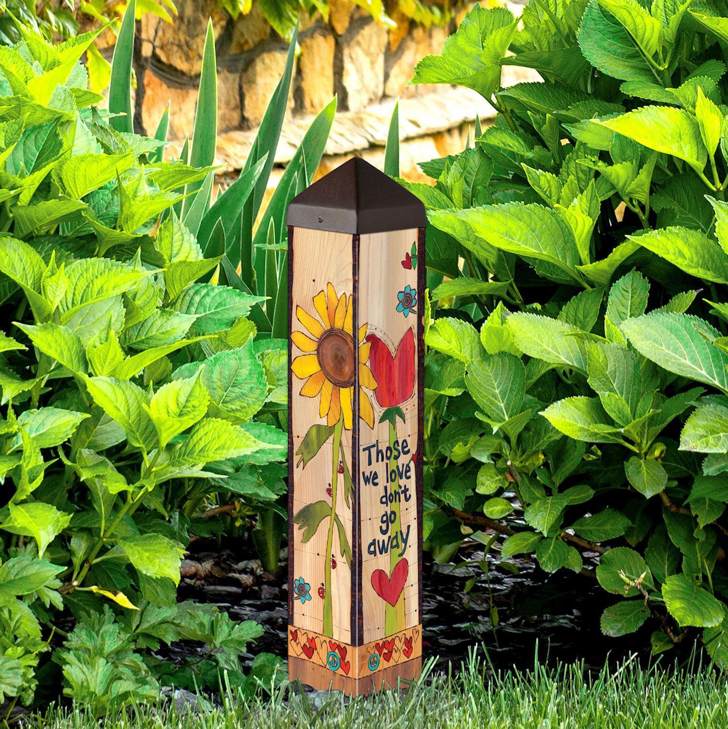 Garden Art Poles