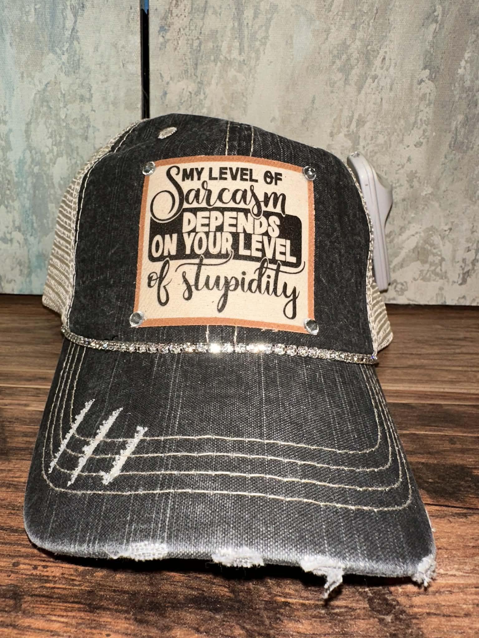 Level of Sarcasm - Bling Hat
