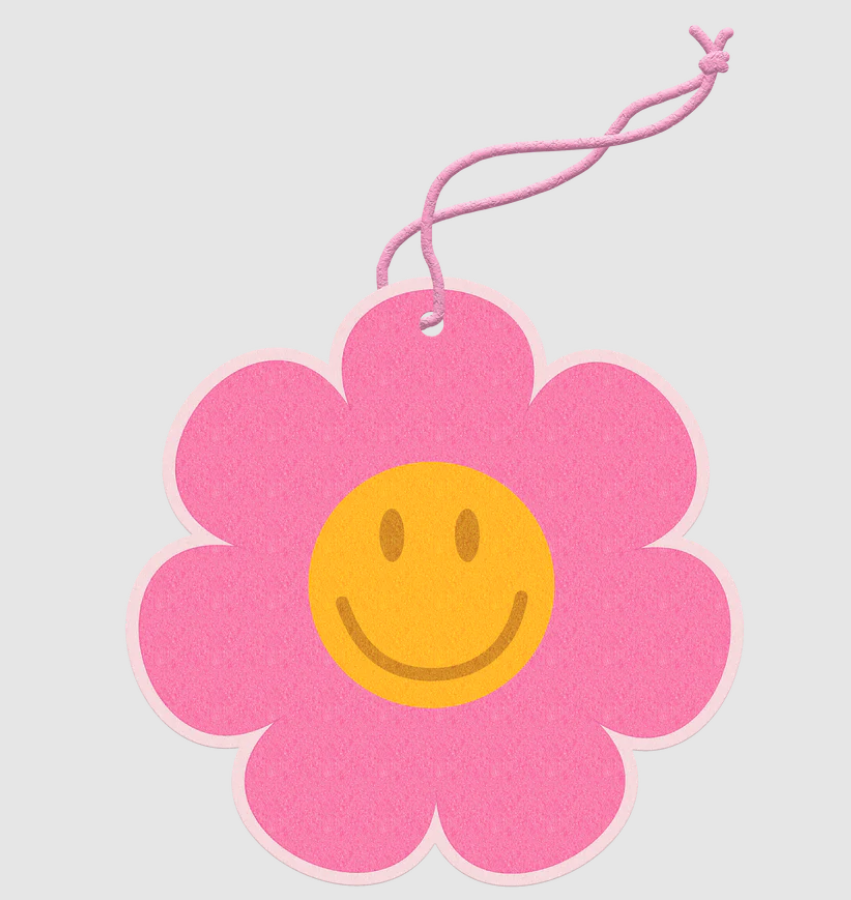 Smiley Flower Air Freshener