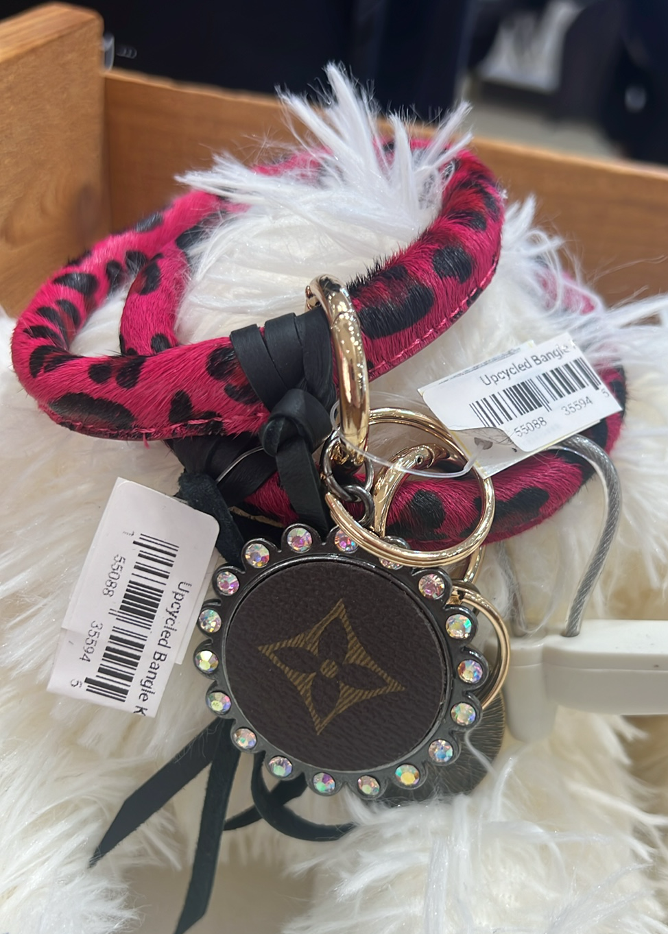 Upcycled Bangle Keyring