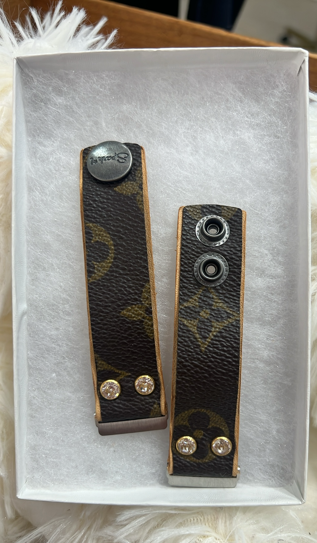 Louis Vuitton Skinny Monogram Fitbit Watchband