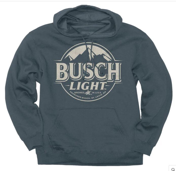 Busch Light - Big Vintage Logo Hoodie