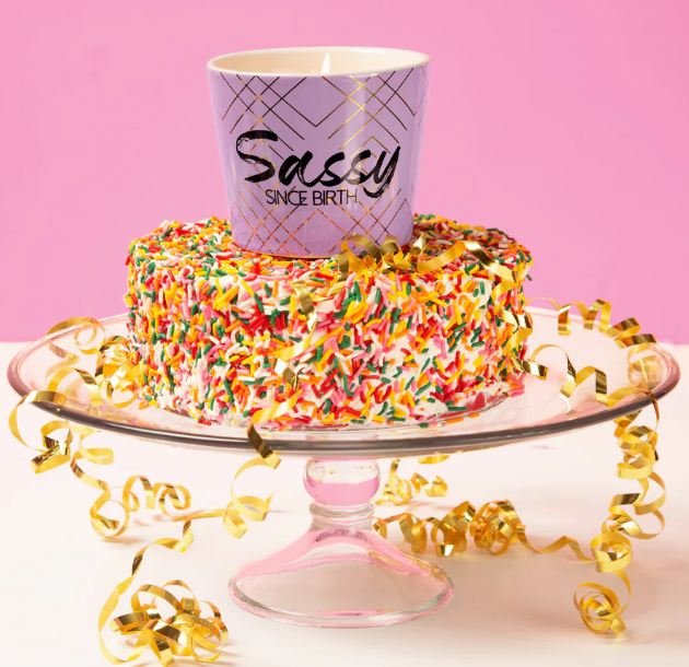 Sassy Since Birth Candle