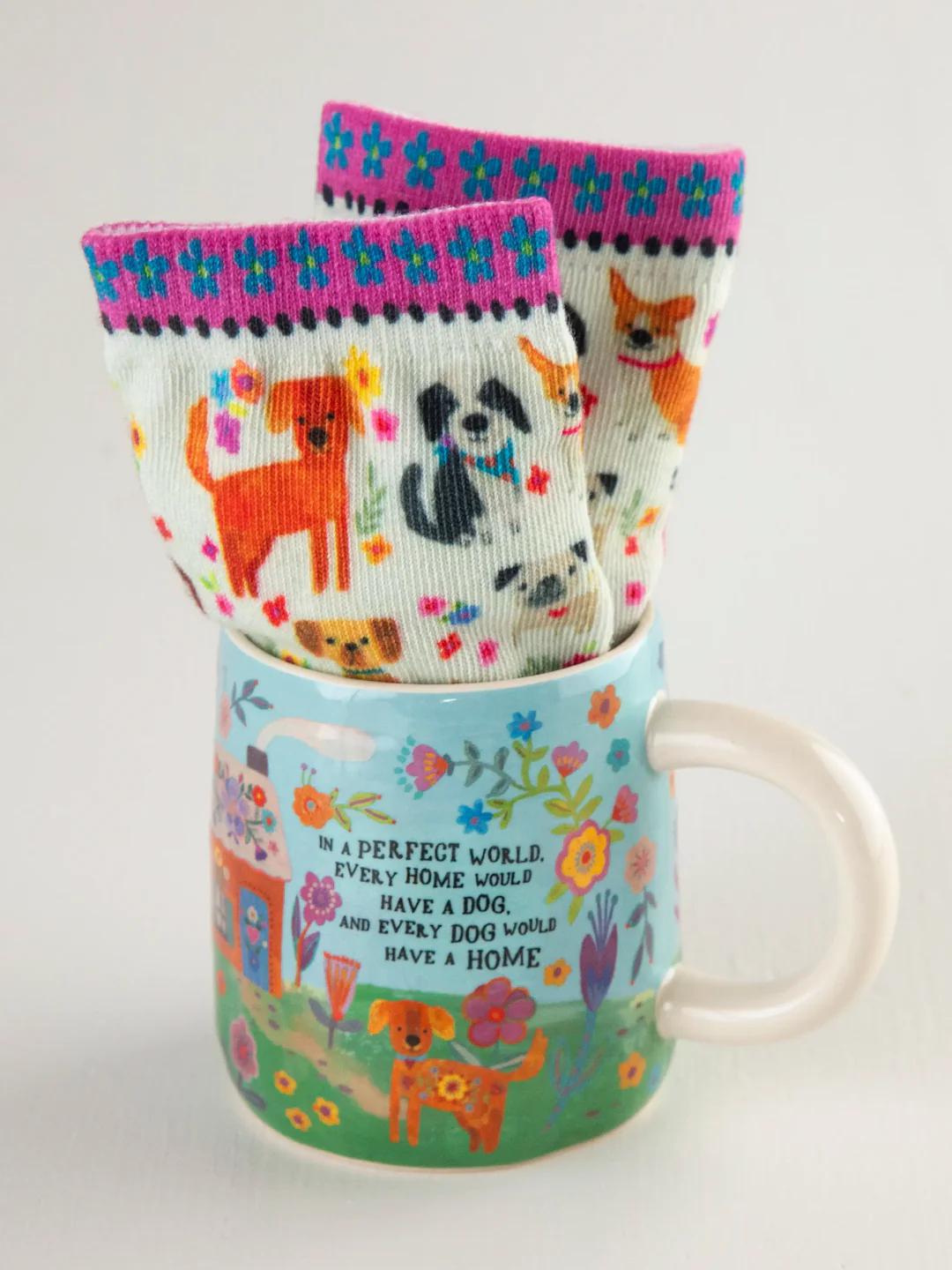 In A Perfect World Mug & Sock Set