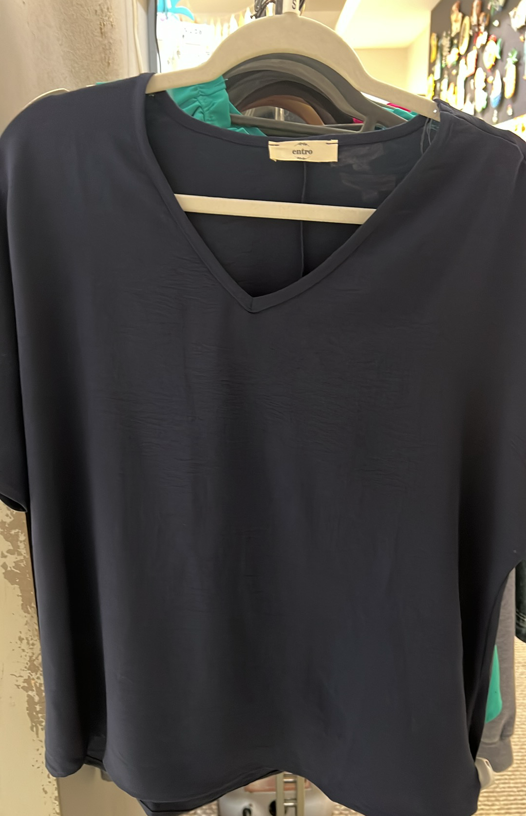 Navy Everyday Blouse