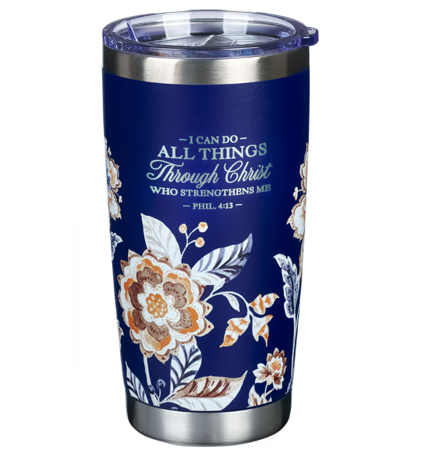 I Can Do All Things Through Christ Travel Tumbler - Philippians 4:13