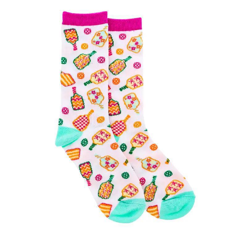 Colorful Pickleball Tall Sock