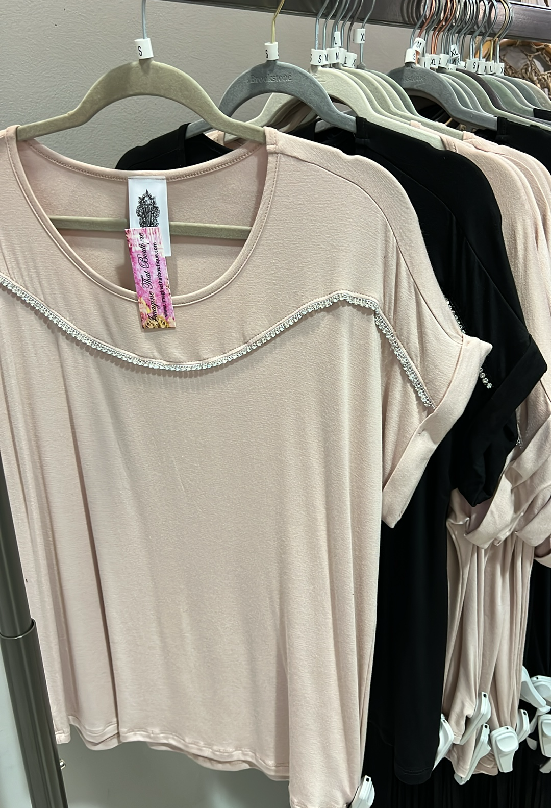 Crystal Band Top
