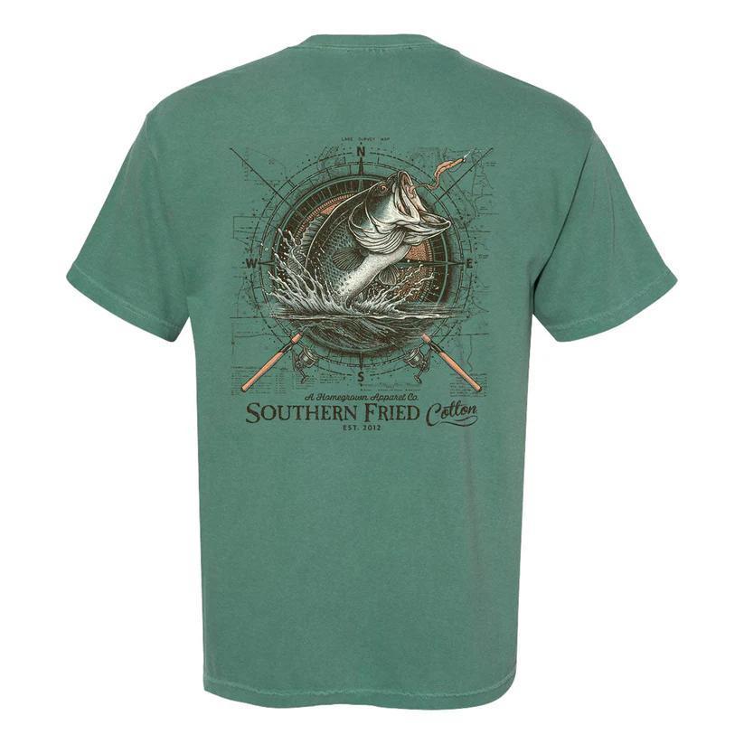 Bass Hunter Tee - Light Green