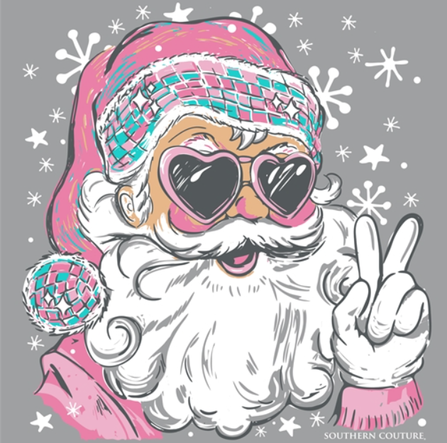 SC Soft Disco Santa Youth & Adult Tee