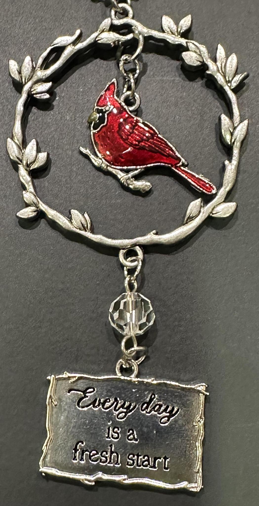 Car Charm- Cardinal Always