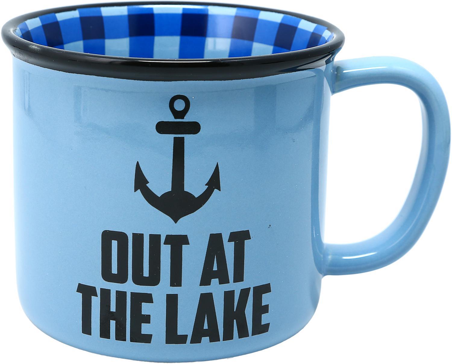 Out at the Lake - 18 oz Mug