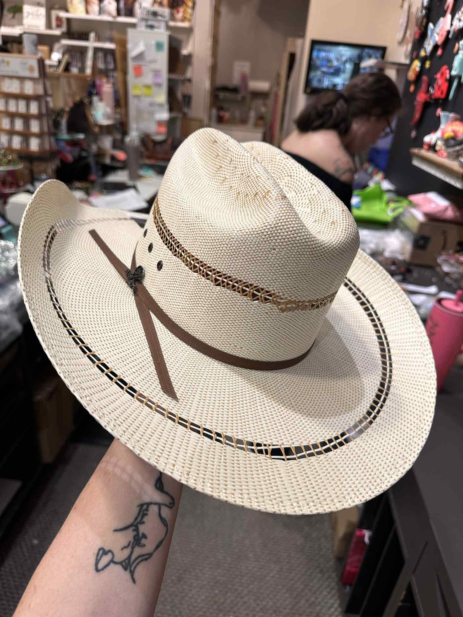 Ariat Bangora Brown Cord Cowboy Hat