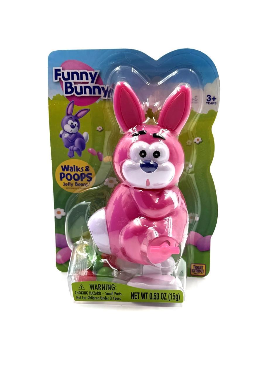Funny Bunny Windup Walk & Poop Jellybean Dispenser