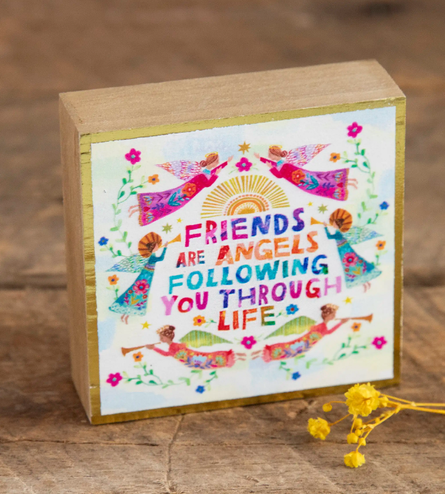 Friends Are Angel Tiny Block Keepsake