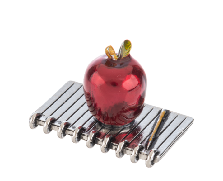 Teacher's Little Apple Charms