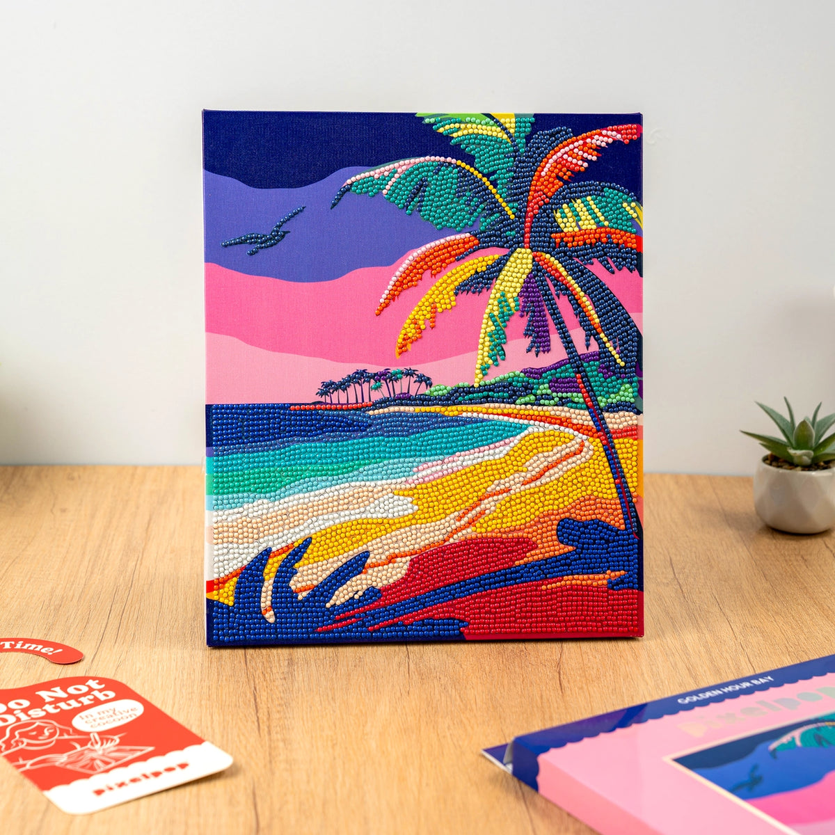 Craft Hero Pixelpop™ - Golden Hour Bay - Diamond Art Reset Kit