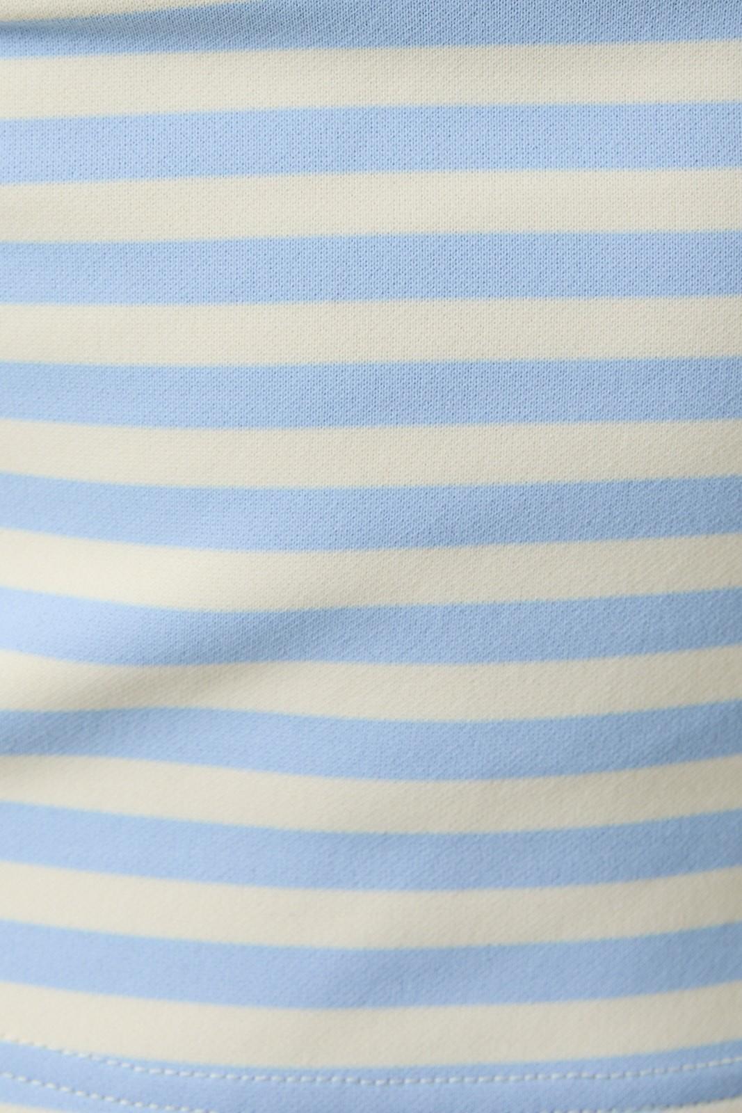 Stripe Different Detail Tube Top