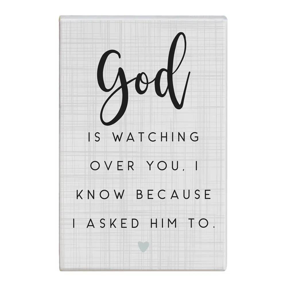 Sincere Surroundings Block Signs 5.25" x 3.5"