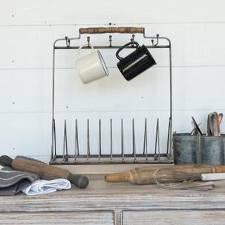 Metal Valet For Cups & Plates