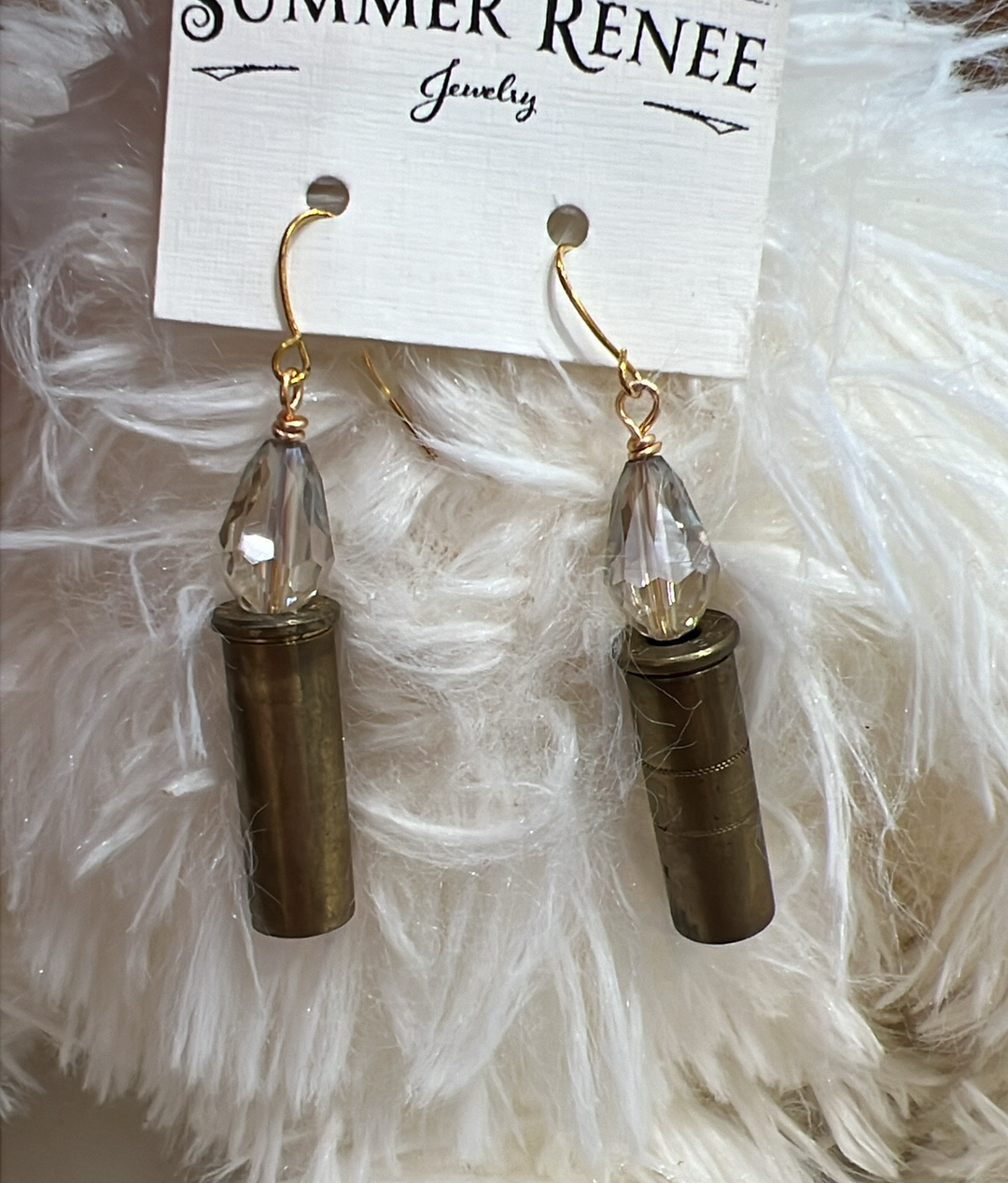 Shell Casing Earrings