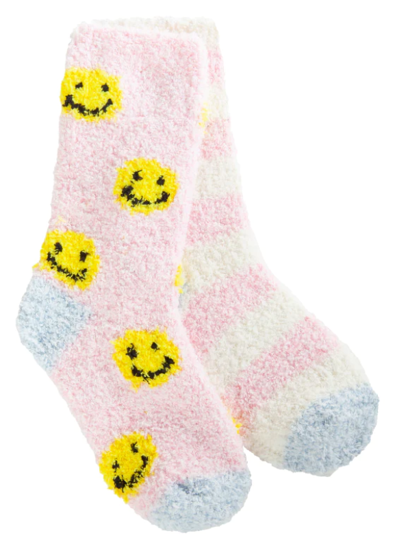 Smile & Stripe Kids Crew Socks