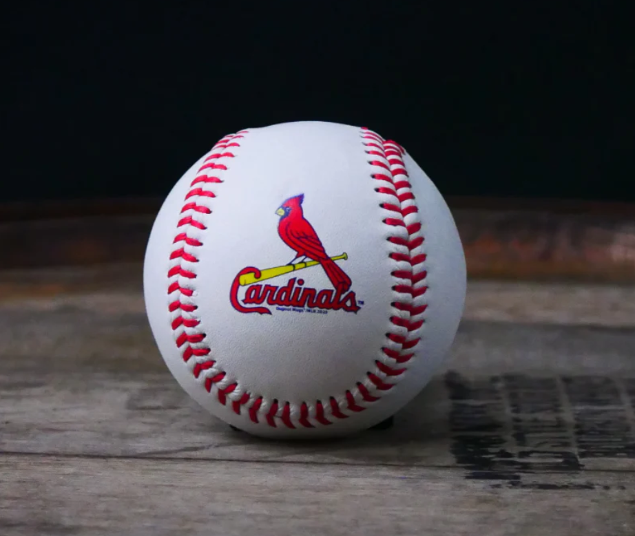 Cardinals Half Baseball Bottle Opener