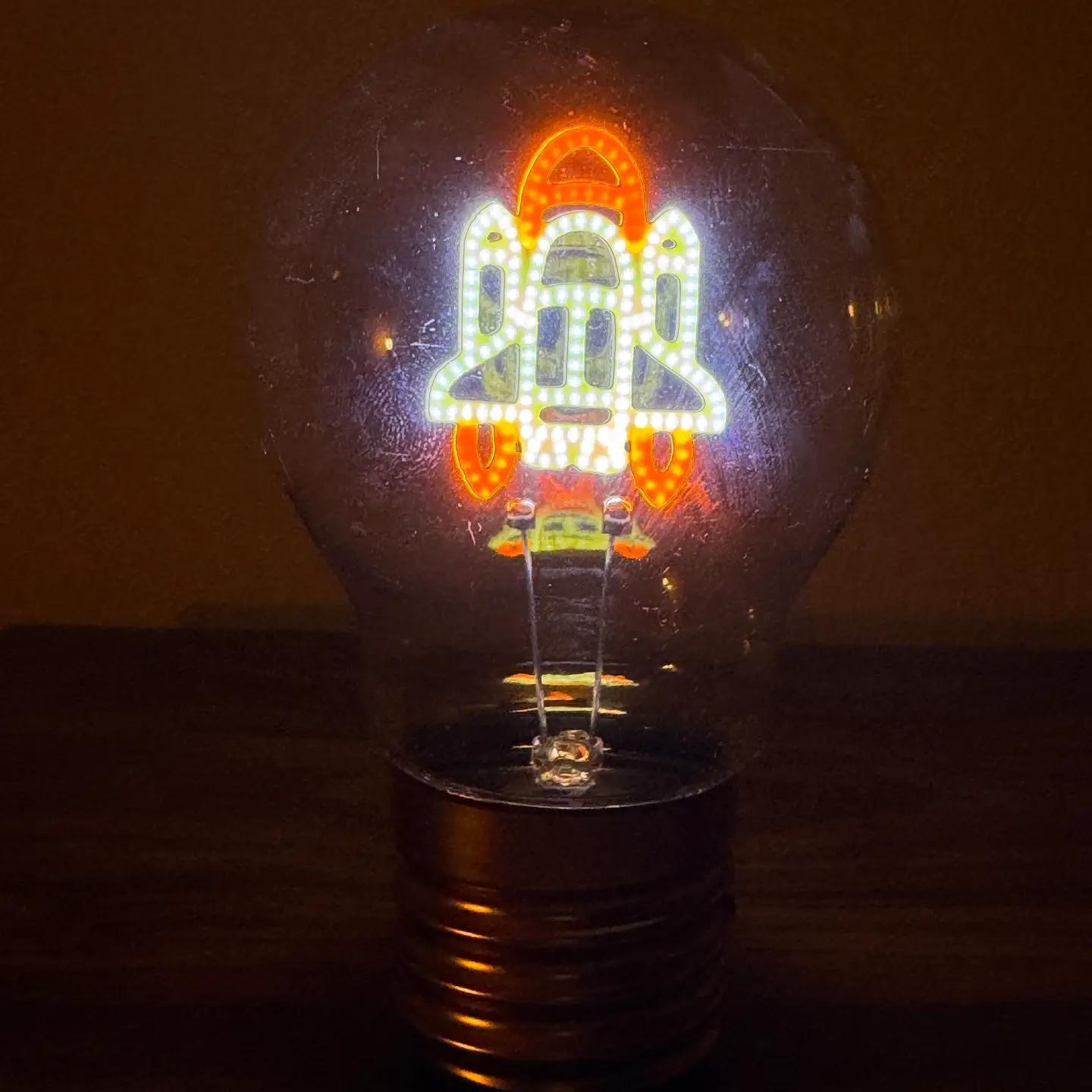 Neon Lightbulbs