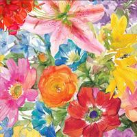 Abundant Floral Napkins