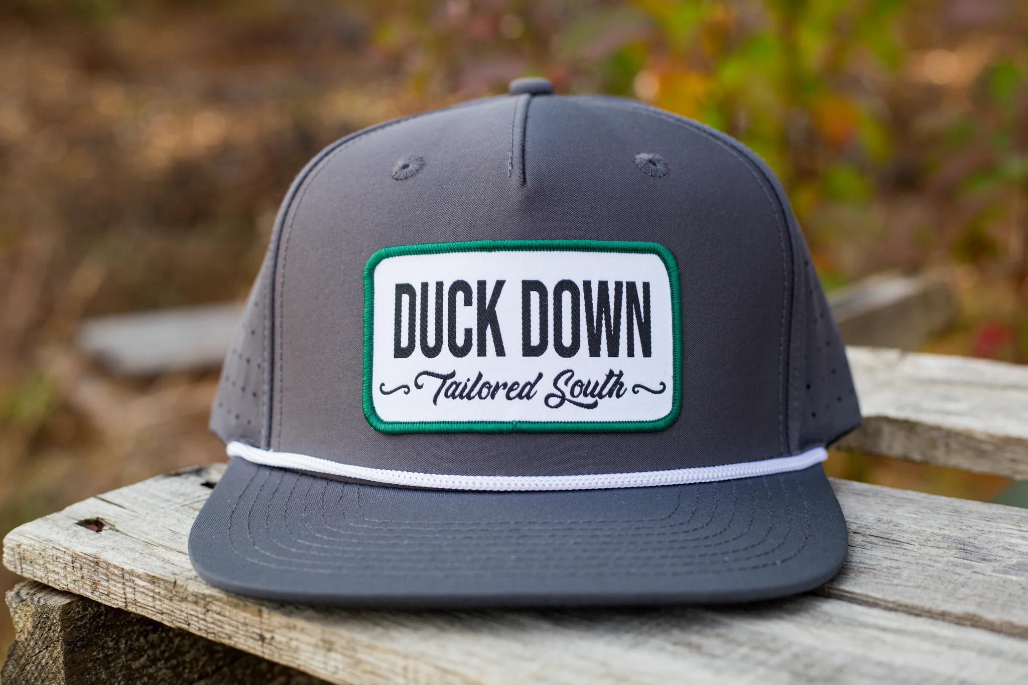 Duck Down Woven Patch Hat