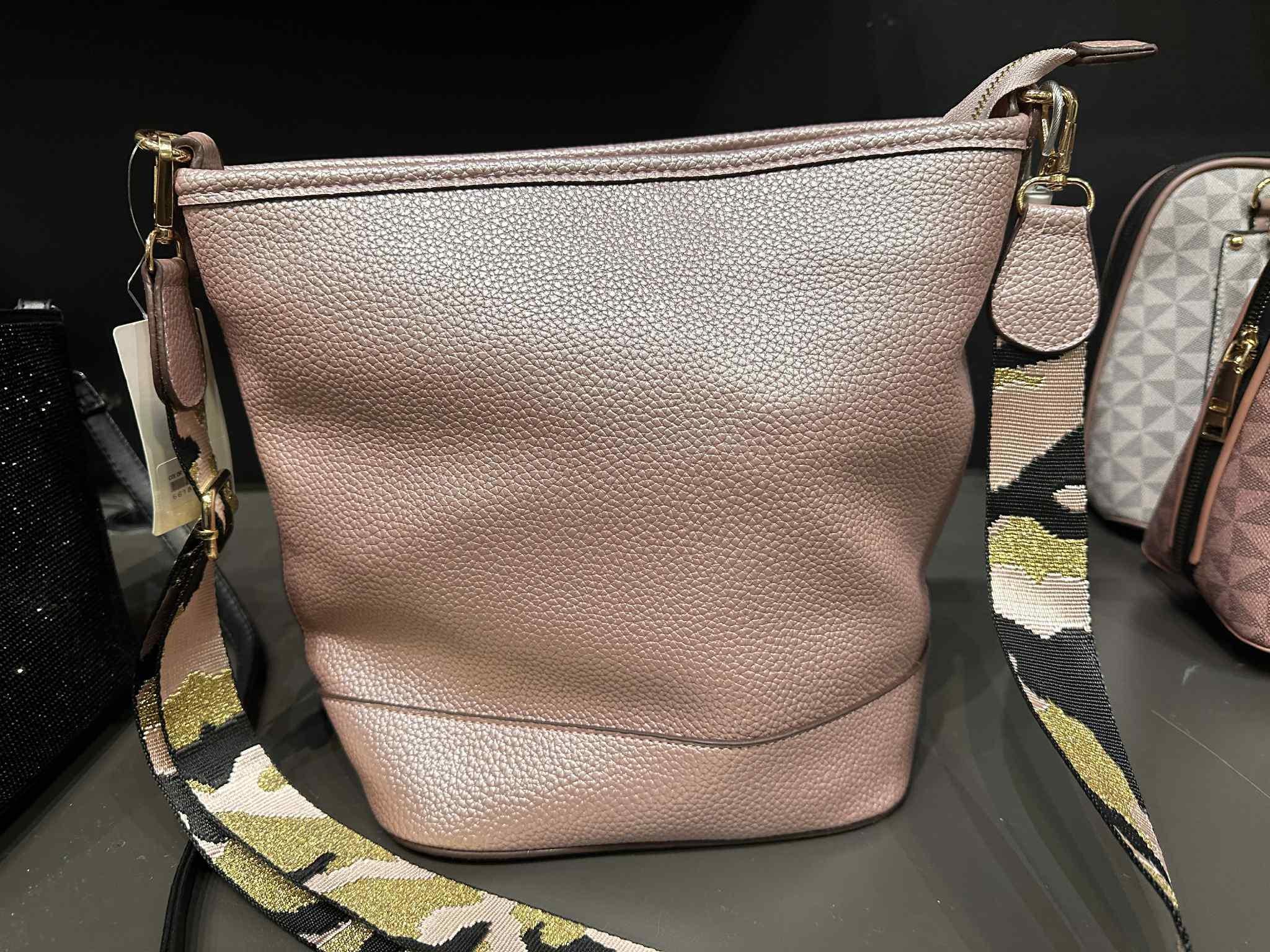Pearly Pink Crossbody Bag