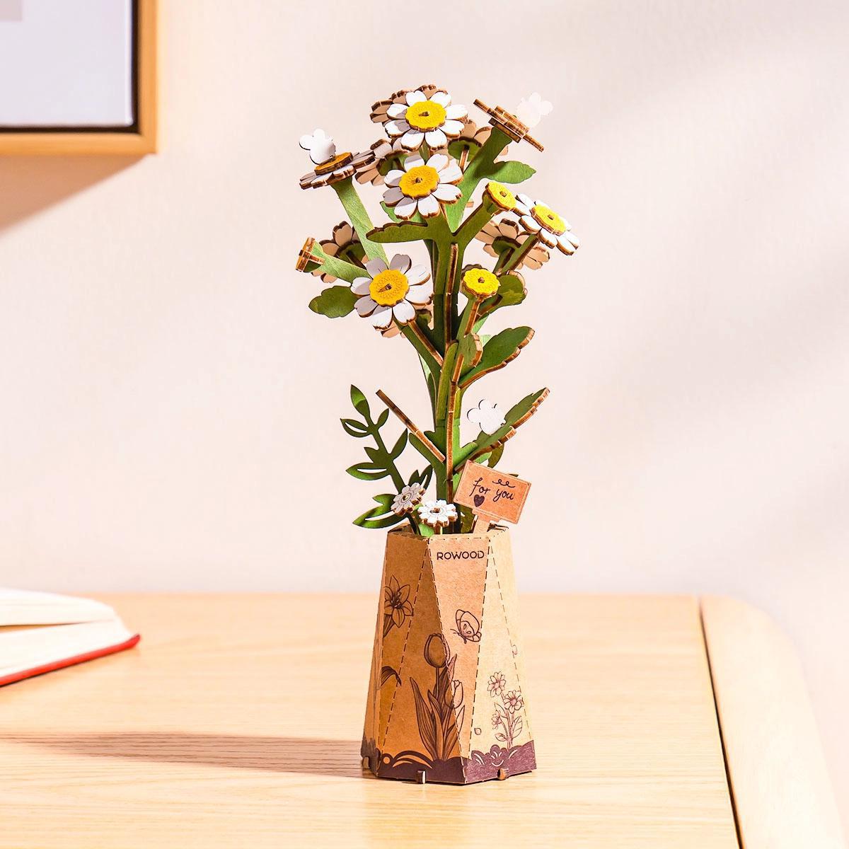 Wooden Bloom Craft DIY