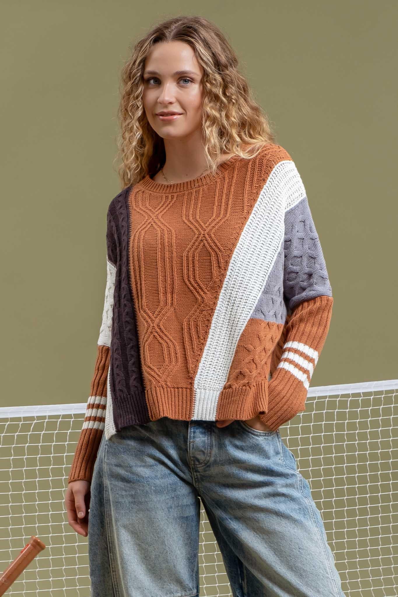 Sienna Cableknit Sweater