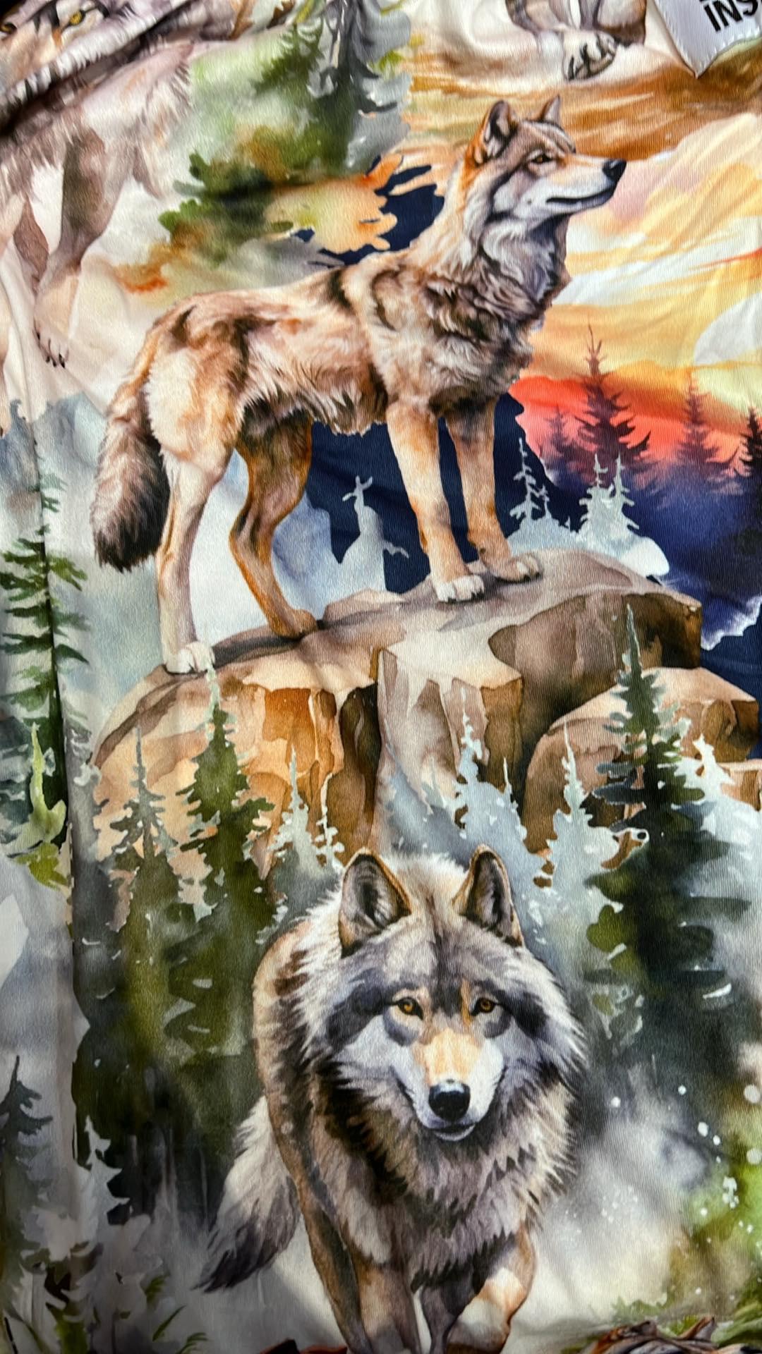 All Over Wolf Lounge Pants
