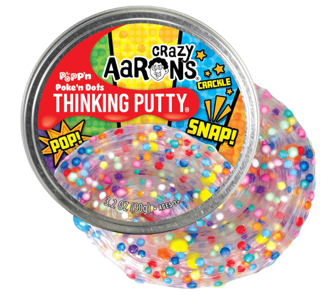 Crazy Aaron's Thinking Putty® - Popp'n Poke'n Dots