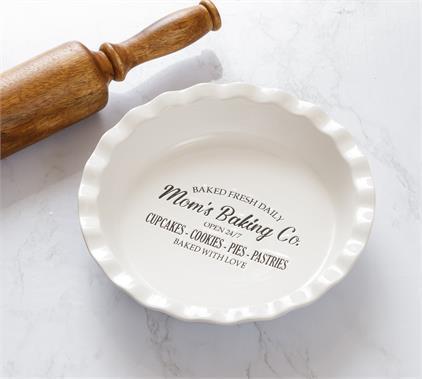 Mom's Baking Co Pie Dish